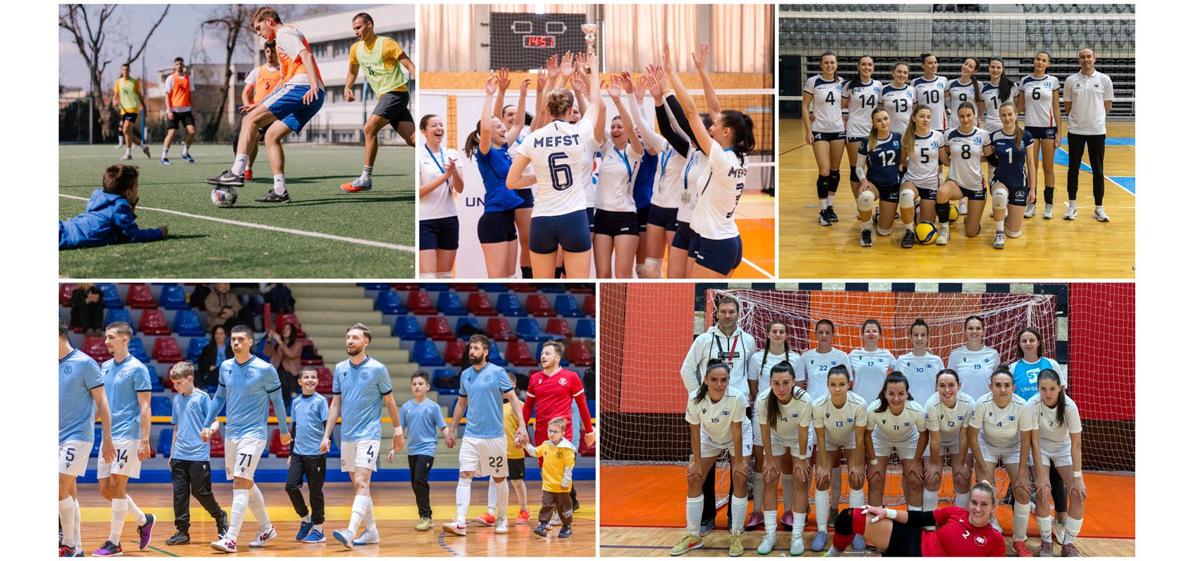 Split University sports in their full glory: university champions, awards to the best and upcoming Unisport league